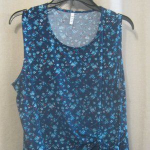 Elle 1X Sleeveless Tunic